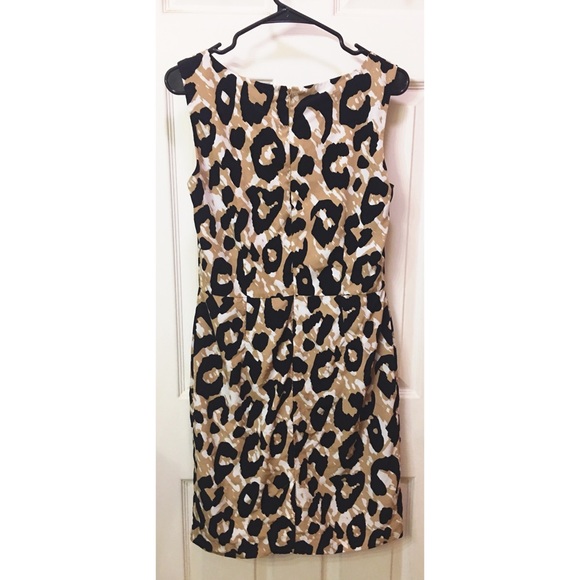 Banana Republic Leopard Print Dress - Picture 2 of 3